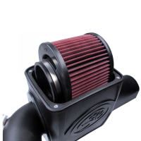 S&B - Cold Air Intake For 03-07 Ford F250 F350 F450 F550 V8-6.0L Powerstroke Cotton Cleanable Red S&B - Image 5