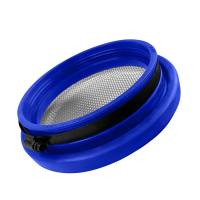 S&B - Turbo Screen 6.0 Inch Blue Stainless Steel Mesh W/Stainless Steel Clamp S&B - Image 4