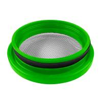 S&B - Turbo Screen 6.0 Inch Lime Green Stainless Steel Mesh W/Stainless Steel Clamp S&B - Image 2