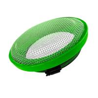 S&B - Turbo Screen 6.0 Inch Lime Green Stainless Steel Mesh W/Stainless Steel Clamp S&B - Image 3