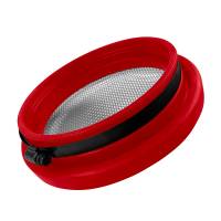 S&B - Turbo Screen 6.0 Inch Red Stainless Steel Mesh W/Stainless Steel Clamp S&B - Image 4