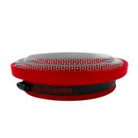 S&B - Turbo Screen 6.0 Inch Red Stainless Steel Mesh W/Stainless Steel Clamp S&B - Image 5